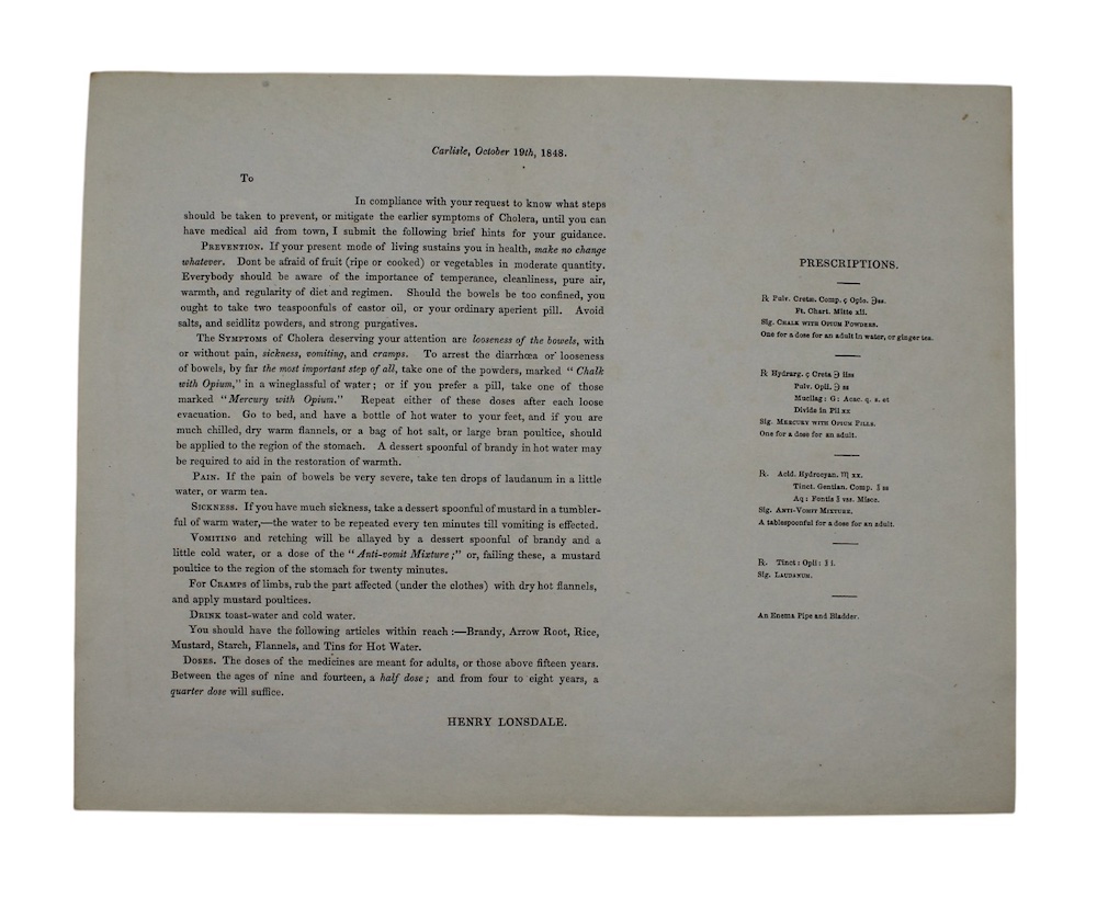 Photo of "[Prescriptions and advice to 'Prevent, ..."