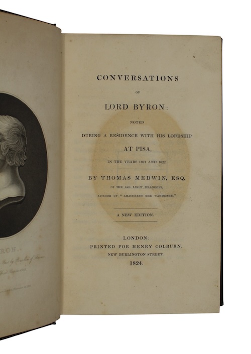 Photo of "Conversations of lord byron: noted ..."