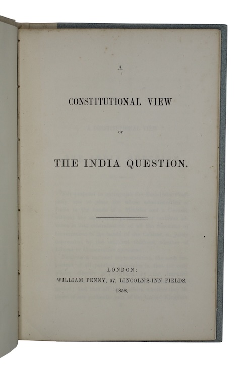 Photo of "A constitutional view of the ..."