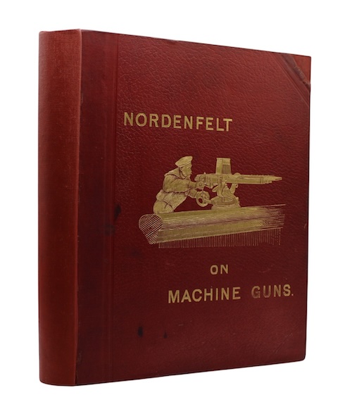Photo of "The nordenfelt machine guns described ..."