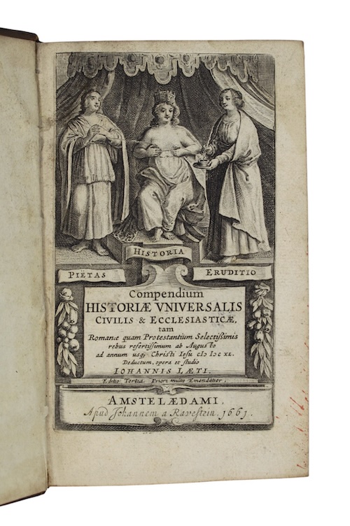 Photo of "Compendium historiae universalis Civilis & ..."