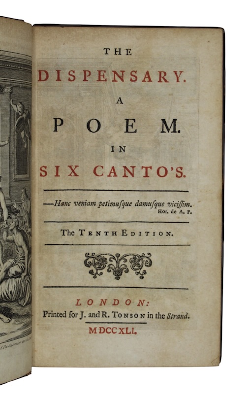 Photo of "The dispensary. A poem. In ..."