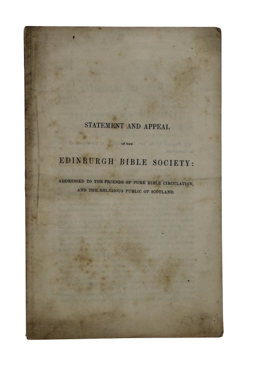 Photo of "Statement and appeal of the ..."