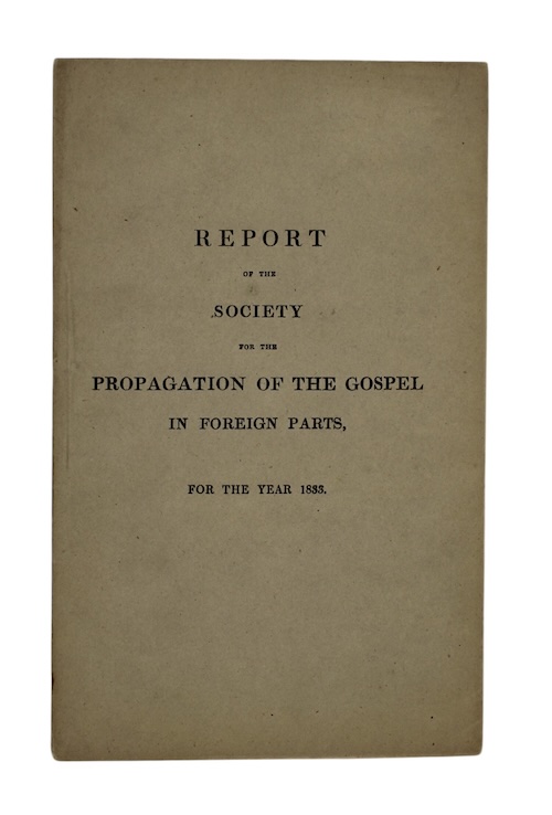 Photo of "Report of the society for ..."