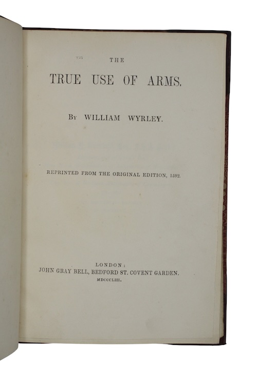 Photo of "The true use of arms. ..."