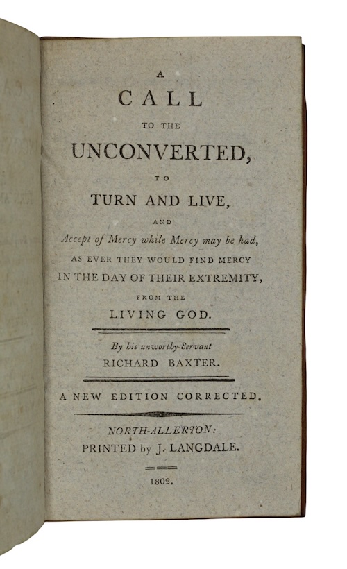 Photo of "A call to the unconverted, ..."