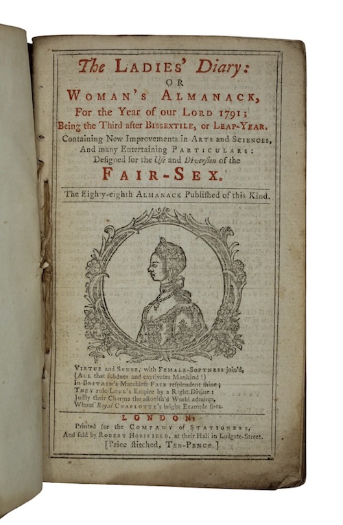 Photo of "The Ladies' Diary: of Woman's ..."