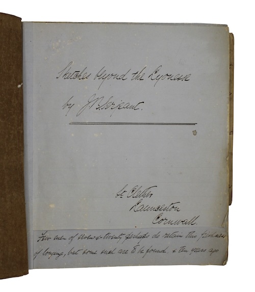 Photo of "Sketches beyond the Lyonesse"