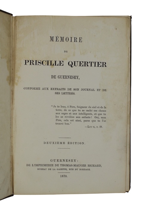 Photo of "Mémoire de priscille quertier de ..."