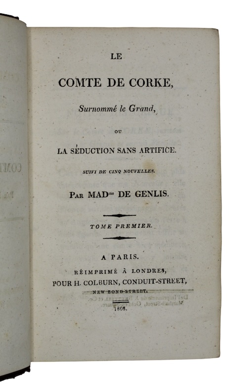 Photo of "le comte de corke, Surnommé ..."