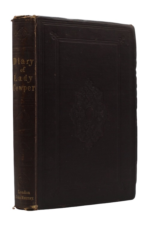 Photo of "Diary of mary countess cowper, ..."