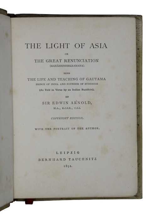 Photo of "The Light of Asia or ..."