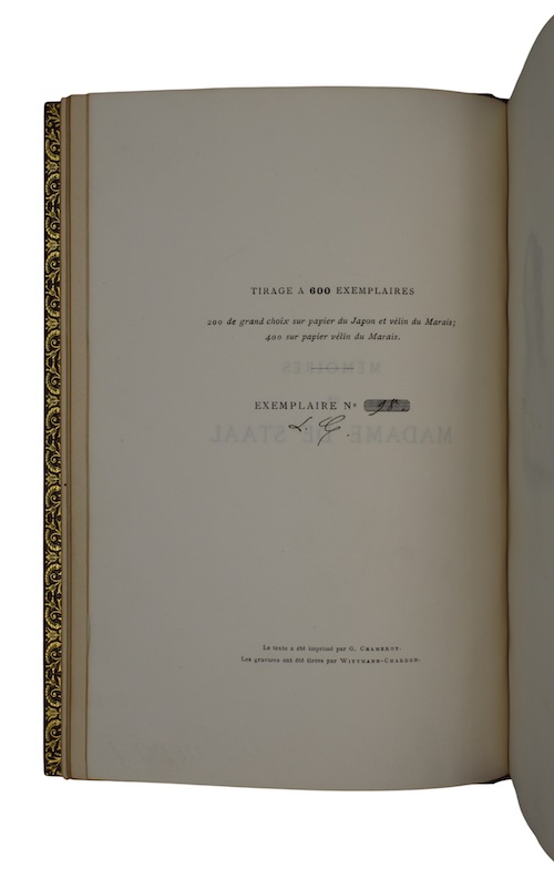 Photo of "Mémoires de madame de staal ..."