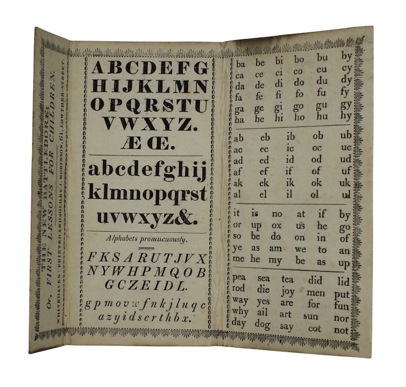 Photo of "The new battledore, Or, first ..."