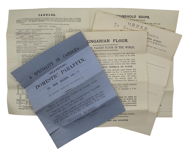 Photo of "[Advertising ephemera relating to Griffith ..."