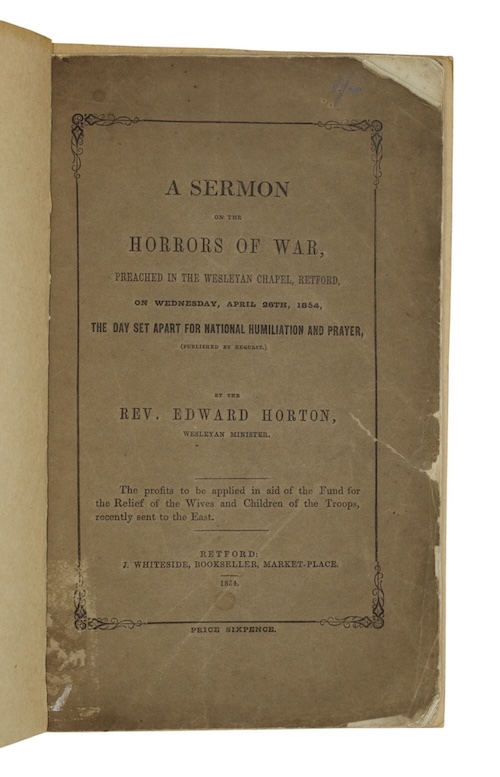 Photo of "A sermon on the horrors ..."