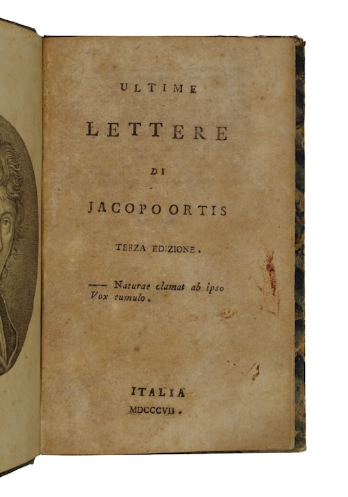 Photo of "Ultime lettere di jacopo ortis"