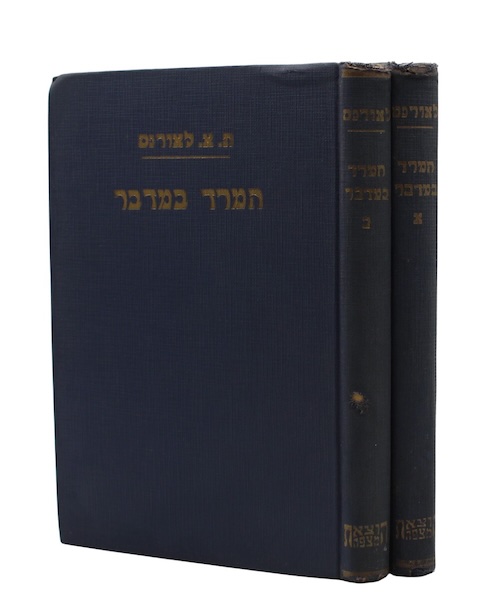 Photo of "Ha-mered ba-midbar.."