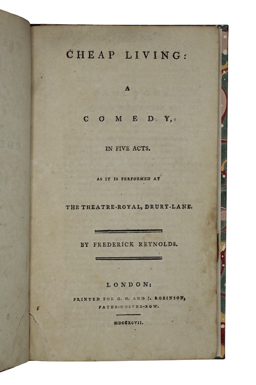 Photo of "Cheap living: a comedy, in ..."