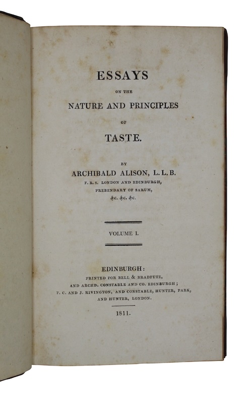 Photo of "Essays on the nature and ..."