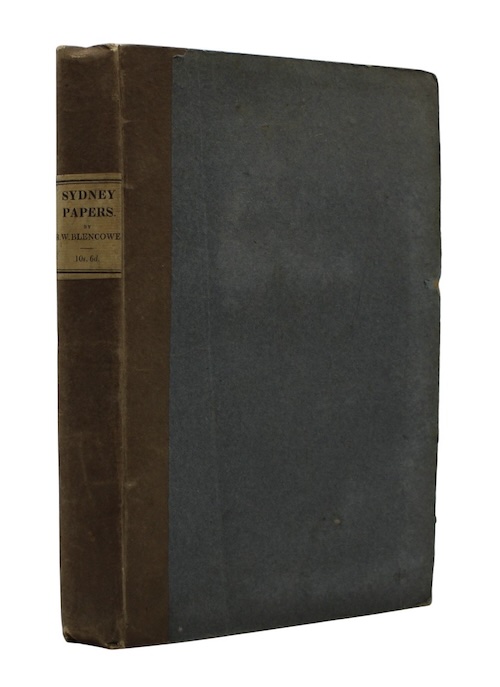 Photo of "Sydney papers, consisting of a ..."