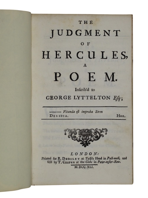 Photo of "The judgment of hercules, a ..."