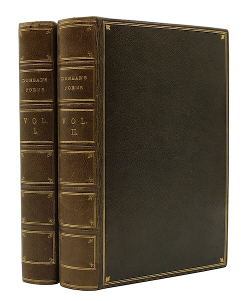 Photo of "The poems of william dunbar, ..."