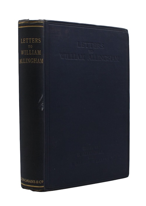 Photo of "Letters to William Allingham"