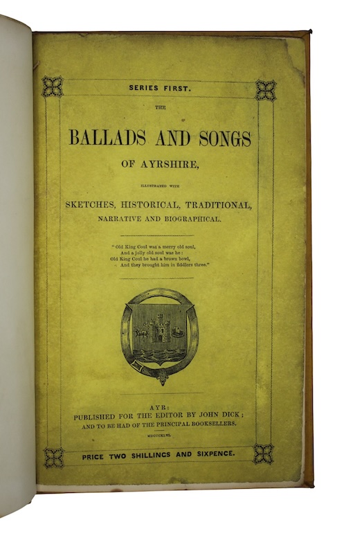 Photo of "The ballads and songs of ..."