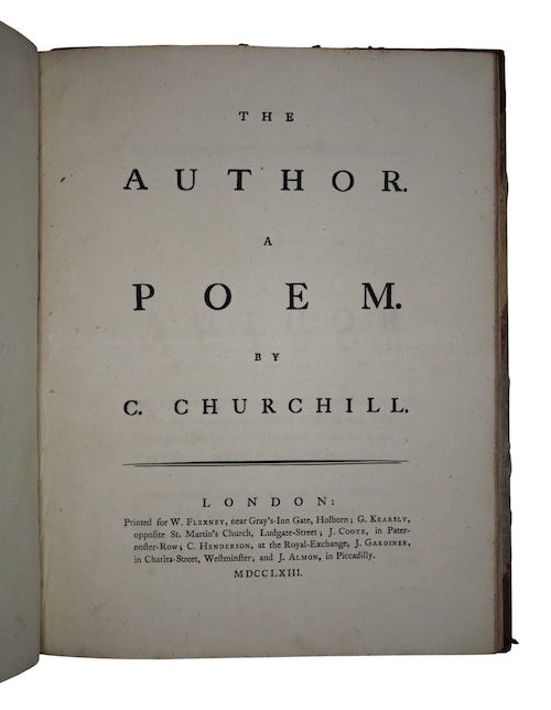 Photo of "The author. A poem. By ..."