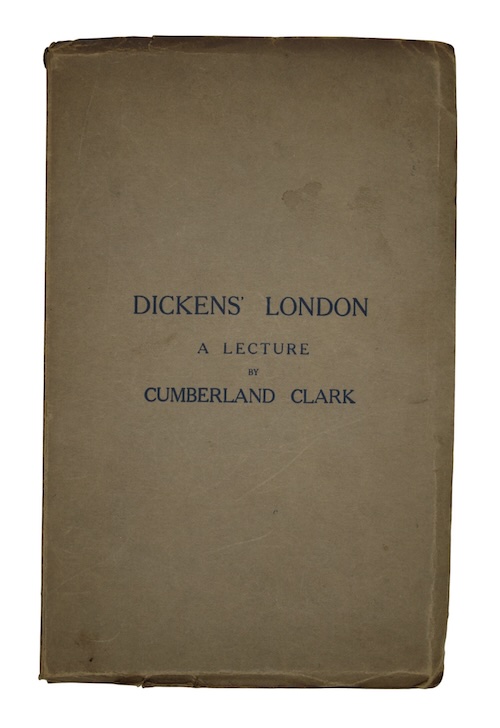 Photo of "Dickens' london. A lantern lecture"