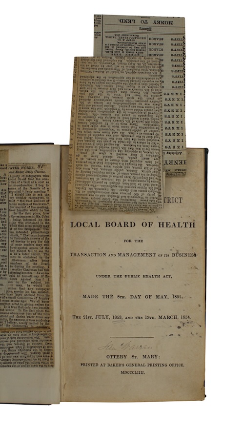 Photo of "Ottery st. mary local board ..."
