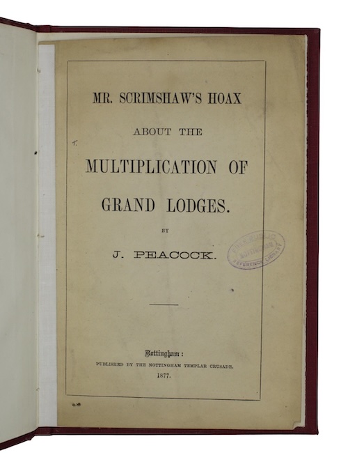 Photo of "Mr. scrimshaw's hoax about the ..."