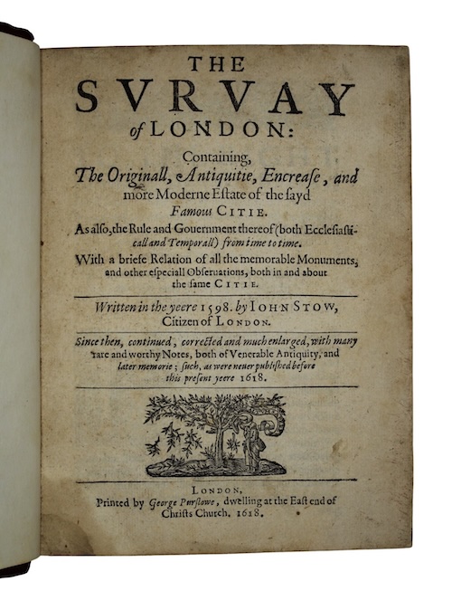 Photo of "The survay of london: Containing ..."