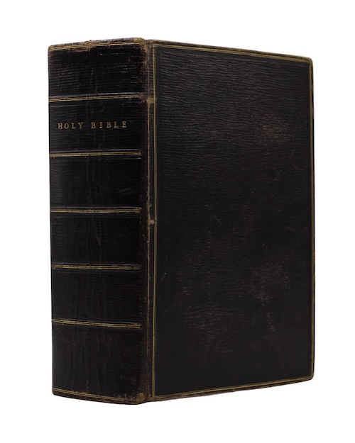 Photo of "The holy bible containing the ..."
