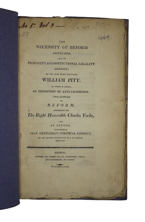 Photo of "The necessity of reform inculcated, ..."