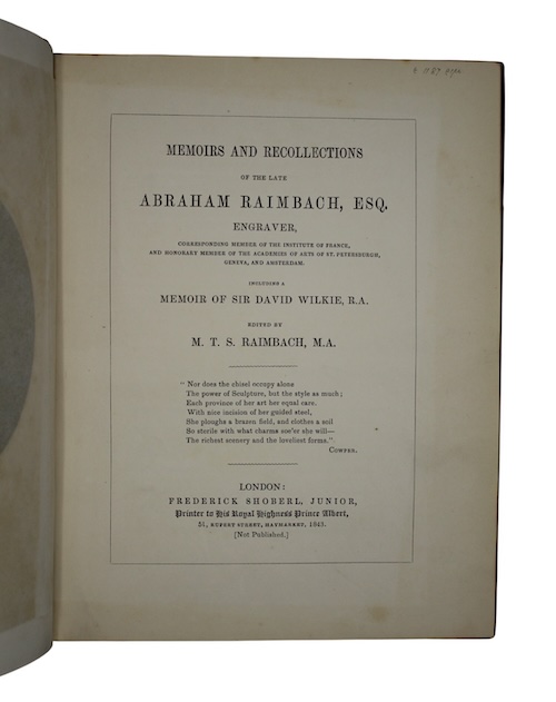 Photo of "Memoirs and recollections of the ..."