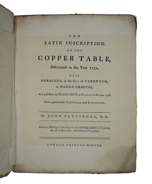 Photo of "The latin inscription, on the ..."