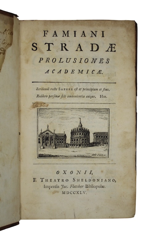 Photo of "Famiani stradæ prolusiones academicæ"