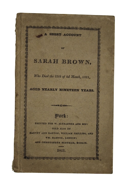 Photo of "A short account of sarah ..."