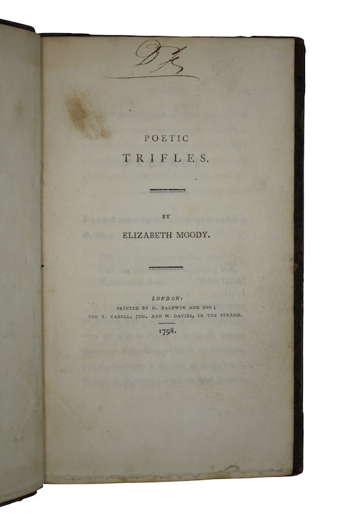 Photo of "Poetic trifles"