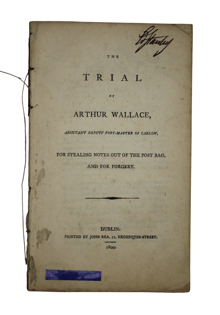 Photo of "The trial of arthur wallace, ..."