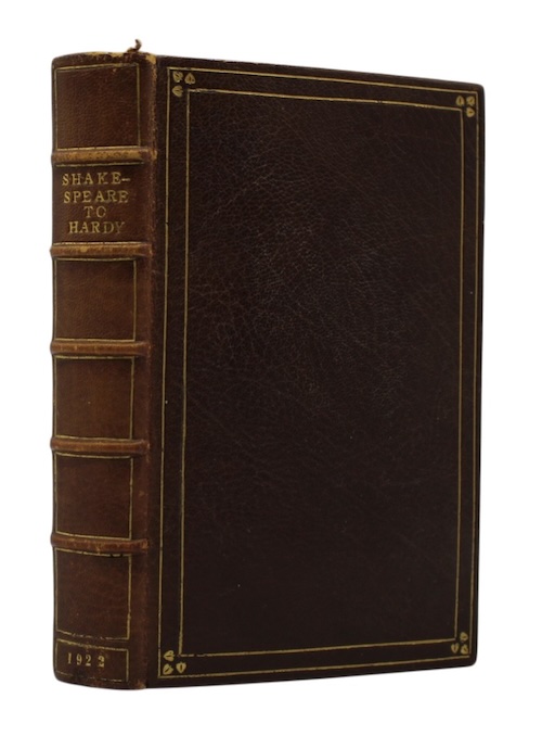 Photo of "Shakespeare to hardy: an anthology ..."