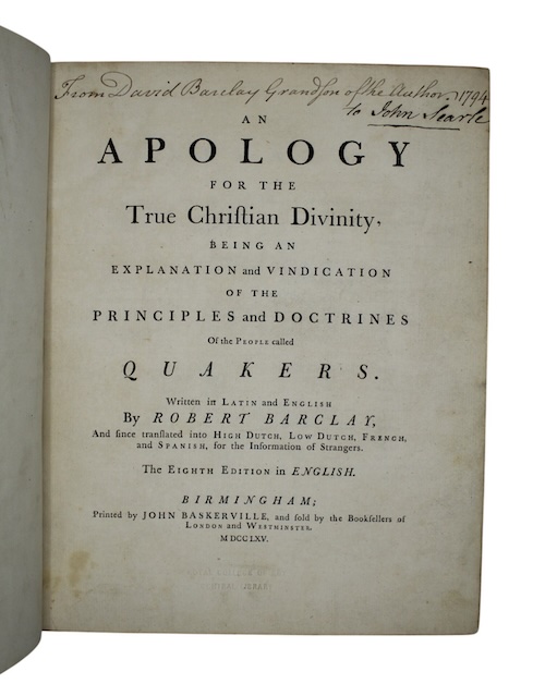 Photo of "An apology for the True ..."