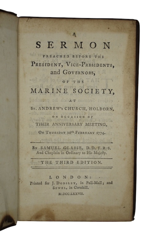 Photo of "A sermon preached before the ..."