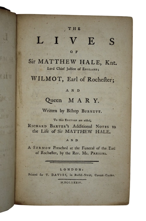 Photo of "The lives of Sir matthew ..."
