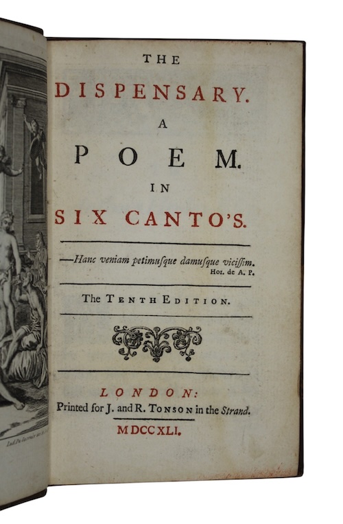 Photo of "The dispensary. A poem. In ..."