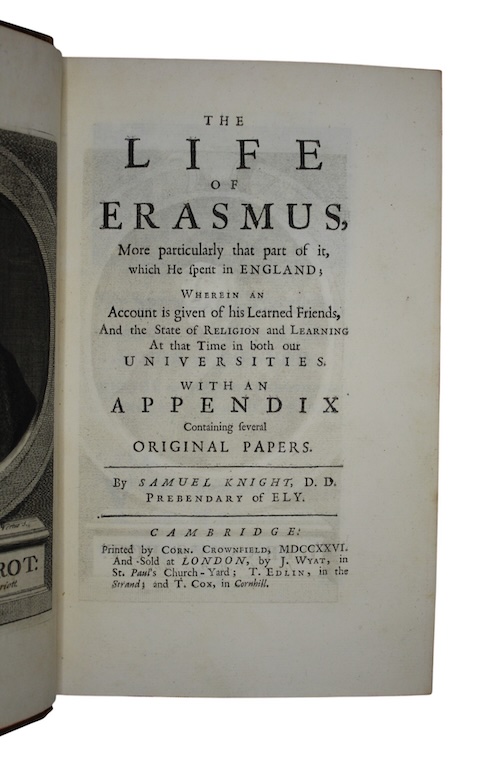 Photo of "The life of Erasmus, more ..."