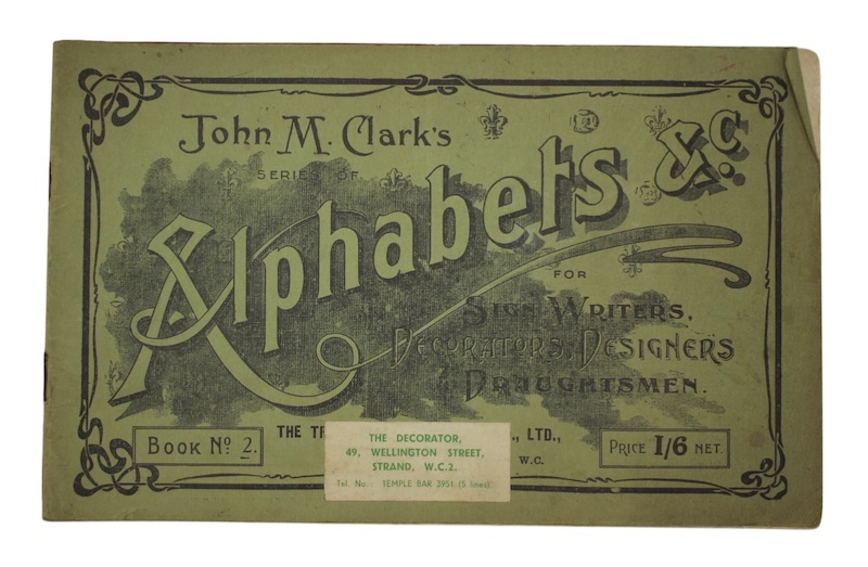 Photo of "Alphabets, Etc. for Signwriters, Decorators, ..."