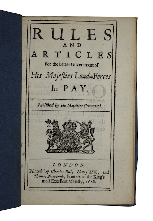 Photo of "Rules and articles For the ..."